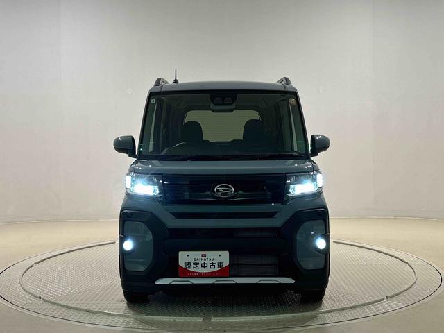 タントファンクロス　　　　電子パーキング　　　ＬＥＤヘッドライトＬＥＤオートライト　パワースライドドアウェルカムオープン機能　電動パーキングブレーキ　運転席助手席シートヒーター　アルミホイール　キーフリーシステム　　オート電動格納式ドアミラー（広島県）の中古車