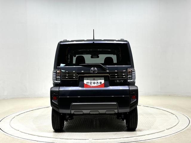 タフトGターボ ダーククロムベンチャー 2WD CVT車LEDヘッドランプ&フォグランプ 電動格納ドアミラー連動キーフリーシステム スカイフィールトップ 運転席・助手席シートヒーター 電動パーキングブレーキ オートエアコン アルミホイール(広島県)の中古車