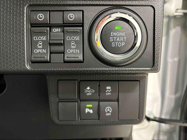 タントカスタムＲＳ　両側パワースライドドア　ターボ付きパノラマモニター対応純正ナビ装着用アップグレードパック　運転席・助手席シートヒーター　本革巻ステアリングホイール　電動パーキングブレーキブレーキ　オートブレーキホールド機能　オートライト（広島県）の中古車