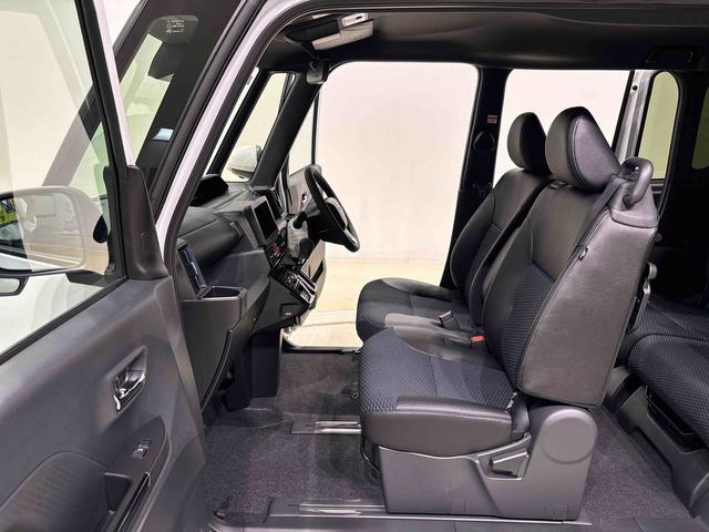 タントカスタムＲＳ　両側パワースライドドア　ターボ付きパノラマモニター対応純正ナビ装着用アップグレードパック　運転席・助手席シートヒーター　本革巻ステアリングホイール　電動パーキングブレーキブレーキ　オートブレーキホールド機能　オートライト（広島県）の中古車
