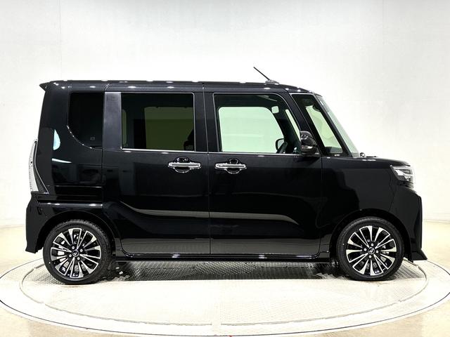 タントカスタムＲＳ　ターボ付　運転席・助手席シートヒーター純正ナビ装着用アップグレードパック　両側電動スライドドア　電動パーキングブレーキブレーキ　オートブレーキホールド機能　本革巻ステアリングホイール　運転席シートリフター　チルトステアリング　キーフリー（広島県）の中古車
