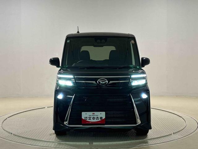 タントカスタムＲＳ　ターボ付　運転席・助手席シートヒーター純正ナビ装着用アップグレードパック　両側電動スライドドア　電動パーキングブレーキブレーキ　オートブレーキホールド機能　本革巻ステアリングホイール　運転席シートリフター　チルトステアリング　キーフリー（広島県）の中古車