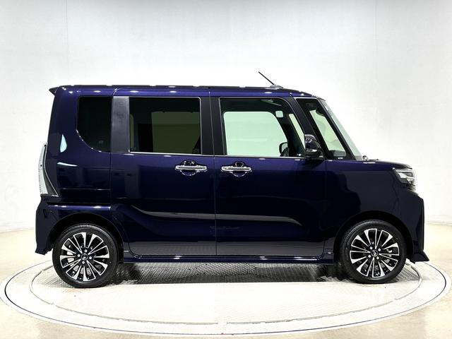 タントカスタムRS キーフリーシステム バックカメラLEDオートライト パワースライドドアウェルカムオープン機能 電動パーキングブレーキ 運転席助手席シートヒーター アルミホイール オート電動格納式ドアミラー ステアリングスイッチ サイドエアバッグ(広島県)の中古車