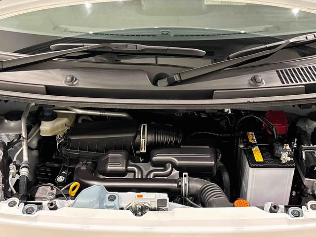 ムーヴキャンバスストライプスＧ　バックカメラ対応　電動パーキングブレーキＬＥＤオートライト・フォグランプ　電動パーキングブレーキ　プッシュボタンスタート　セキュリティアラーム　バックカメラ　両側パワースライドドアウエルカムオープン機能　オート電動格納式ドアミラー（広島県）の中古車