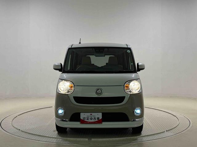 ムーヴキャンバスＸメイクアップリミテッド　ＳＡIII　２ＷＤ　ＣＶＴ車両側電動スライドドア　オートエアコン　電動ドアミラー連動格納式キーフリーシステム　マルチリフレクターハロゲンヘッドライト　フロントベンチシート　パノラマモニターカメラ　純正カーナビゲーション（広島県）の中古車