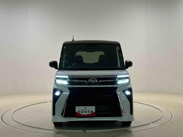 タントカスタムＸＬＥＤオートライト　パワースライドドアウェルカムオープン機能　電動パーキングブレーキ　運転席助手席シートヒーター　アルミホイール　キーフリーシステム　　オート電動格納式ドアミラー（広島県）の中古車