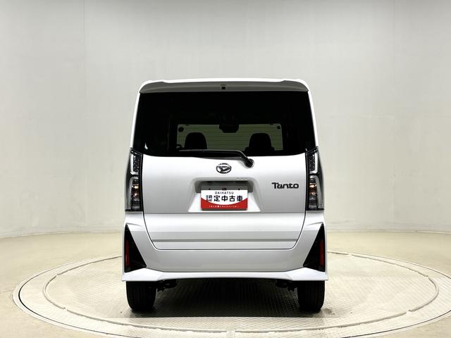 タントカスタムＲＳＬＥＤオートライト　パワースライドドアウェルカムオープン機能　電動パーキングブレーキ　運転席助手席シートヒーター　アルミホイール　キーフリーシステム　　オート電動格納式ドアミラー（広島県）の中古車