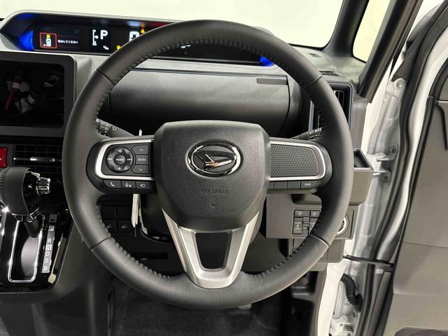 タントカスタムＲＳＬＥＤオートライト　パワースライドドアウェルカムオープン機能　電動パーキングブレーキ　運転席助手席シートヒーター　アルミホイール　キーフリーシステム　　オート電動格納式ドアミラー（広島県）の中古車