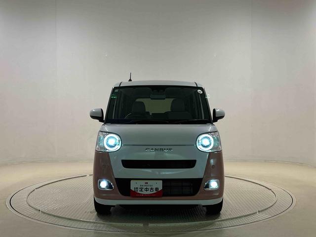 ムーヴキャンバスストライプスＧ　　電子パーキング　両側パワースライドドアＬＥＤオートライト・フォグランプ　電動パーキングブレーキ　プッシュボタンスタート　セキュリティアラーム　バックカメラ　両側パワースライドドアウエルカムオープン機能　オート電動格納式ドアミラー（広島県）の中古車