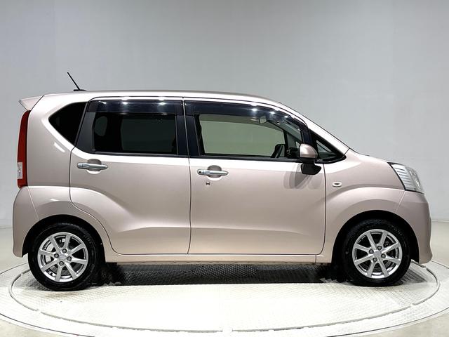 ムーヴＸ　ＳＡ　ＣＤラジオチューナー　ＥＴＣ車載器　オートエアコン運転席シートヒーター　アルミホイール　オートライト　オート格納機能付きミラー　プッシュボタンスタート　セキュリティアラーム　キーフリーシステム　オートライト　シートリフター（広島県）の中古車