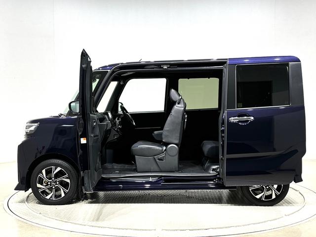 タントカスタムＸ　　　純正ナビ　　バックモニター　　ＥＴＣ車検整備付き／まごころ保証１年付き（走行距離無制限）／メーカー保証（保証継承付）／延長保証追加プランあり／純正７インチナビ／ＥＴＣ／ＬＥＤオートライト／パワースライドドアウェルカムオープン機能（広島県）の中古車