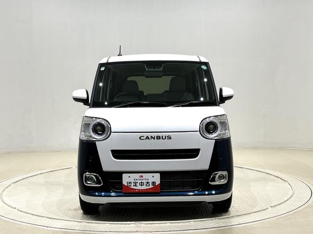 ムーヴキャンバスストライプスＧ　両側電動スライドドア　電子パーキングブレーキバックカメラ　ＬＥＤヘッドライト　ＬＥＤフォグランプ　オートライト　オートエアコン　プッシュスタート　キーフリー　運転席助手席シートヒーター　コーナーセンサー　衝突回避支援システム搭載（広島県）の中古車