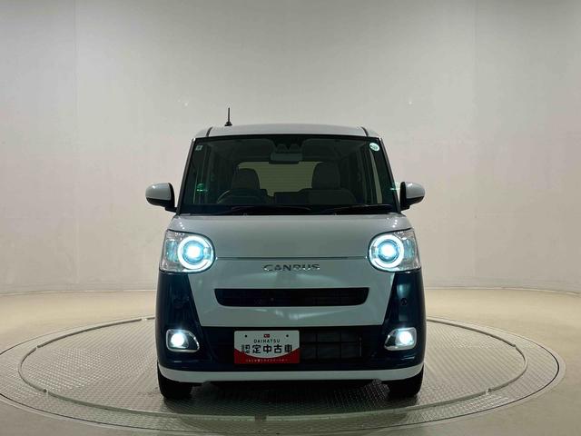 ムーヴキャンバスストライプスＧ　両側電動スライドドア　電子パーキングブレーキバックカメラ　ＬＥＤヘッドライト　ＬＥＤフォグランプ　オートライト　オートエアコン　プッシュスタート　キーフリー　運転席助手席シートヒーター　コーナーセンサー　衝突回避支援システム搭載（広島県）の中古車