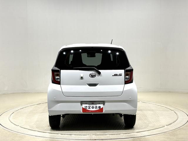 ミライースX リミテッドSAIII バックモニター 電動格納ドアミラーLEDヘッドランプ セキュリティアラーム コーナーセンサー 14インチフルホイールキャップ キーレスエントリー 電動格納式ドアミラー ショツピングフック マニュアルエアコン(広島県)の中古車