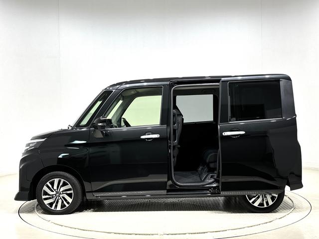 トールカスタムG バックモニター対応 電動パーキングブレーキLEDヘッドランプ・フォグランプ 14インチアルミホイール オートライト プッシュボタンスタート クルーズコントロール コーナーセンサー パワースライドドア キーフリーシステム(広島県)の中古車