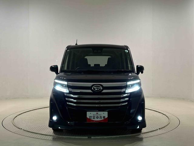 トールカスタムG バックモニター対応 電動パーキングブレーキLEDヘッドランプ・フォグランプ 14インチアルミホイール オートライト プッシュボタンスタート クルーズコントロール コーナーセンサー パワースライドドア キーフリーシステム(広島県)の中古車