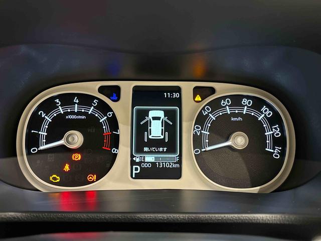 ムーヴキャンバスストライプスＧ　バックカメラ　前席シートヒーターＬＥＤオートライト・フォグランプ　電動パーキングブレーキ　プッシュボタンスタート　セキュリティアラーム　バックカメラ　両側パワースライドドアウエルカムオープン機能　オート電動格納式ドアミラー（広島県）の中古車