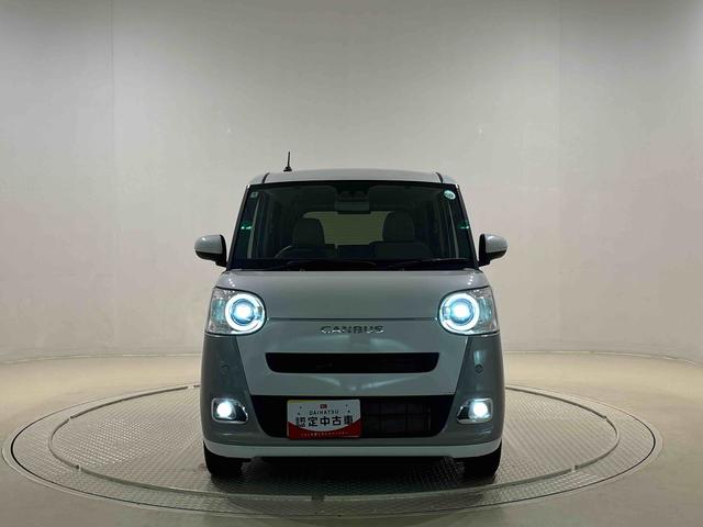 ムーヴキャンバスストライプスＧ　バックカメラ　前席シートヒーターＬＥＤオートライト・フォグランプ　電動パーキングブレーキ　プッシュボタンスタート　セキュリティアラーム　バックカメラ　両側パワースライドドアウエルカムオープン機能　オート電動格納式ドアミラー（広島県）の中古車