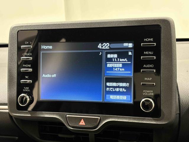 ヤリスＸ　バックモニターＥＴＣ車載器　衝突回避支援ブレーキ純正ディスプレイオーディオ　バックモニター　ＥＴＣ車載器　オートライト　オートマチックハイビーム　ＳＲＳエアバック　運転席シートリフター（広島県）の中古車