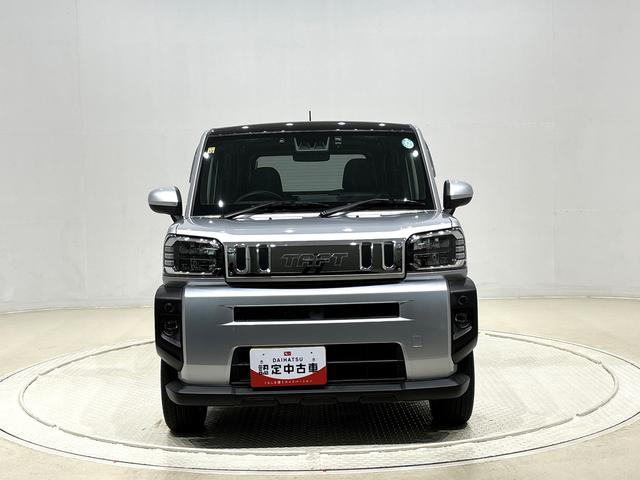 タフトＧターボ　２ＷＤ　ＣＶＴ車ＬＥＤヘッドランプ＆フォグランプ　メッキパック装着　ルーフエンドスポイラー　運転席・助手席シートヒーター　アダプティブクルーズコントロール　純正カーナビゲーション　連動タイプドライブレコーダー（広島県）の中古車