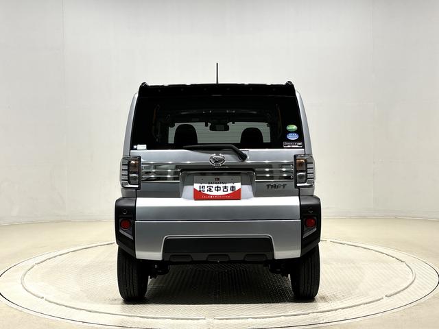 タフトＧターボ　２ＷＤ　ＣＶＴ車ＬＥＤヘッドランプ＆フォグランプ　メッキパック装着　ルーフエンドスポイラー　運転席・助手席シートヒーター　アダプティブクルーズコントロール　純正カーナビゲーション　連動タイプドライブレコーダー（広島県）の中古車