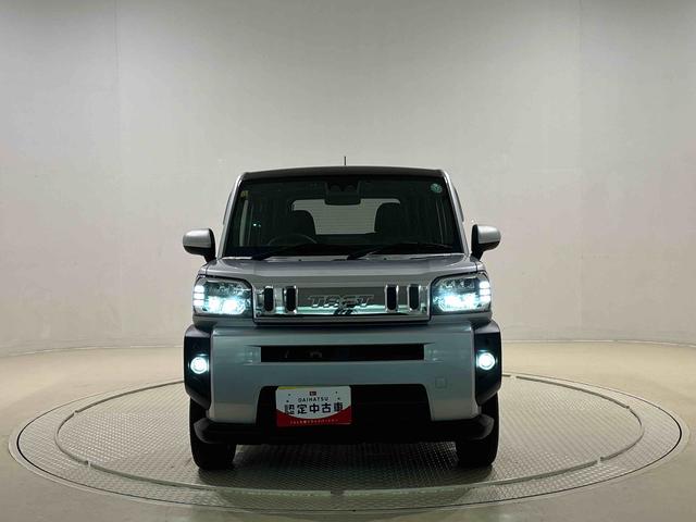 タフトＧターボ　２ＷＤ　ＣＶＴ車ＬＥＤヘッドランプ＆フォグランプ　メッキパック装着　ルーフエンドスポイラー　運転席・助手席シートヒーター　アダプティブクルーズコントロール　純正カーナビゲーション　連動タイプドライブレコーダー（広島県）の中古車