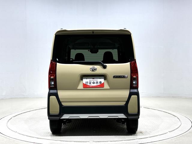 タントファンクロス　バックモニター対応カメラ　シートヒーターＬＥＤオートライト　電動パーキングブレーキ　運転席助手席シートヒーター　アルミホイール　キーフリーシステム　　オート電動格納式ドアミラー（広島県）の中古車