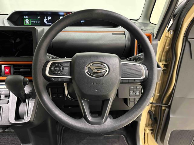 タントファンクロス　バックモニター対応カメラ　シートヒーターＬＥＤオートライト　電動パーキングブレーキ　運転席助手席シートヒーター　アルミホイール　キーフリーシステム　　オート電動格納式ドアミラー（広島県）の中古車