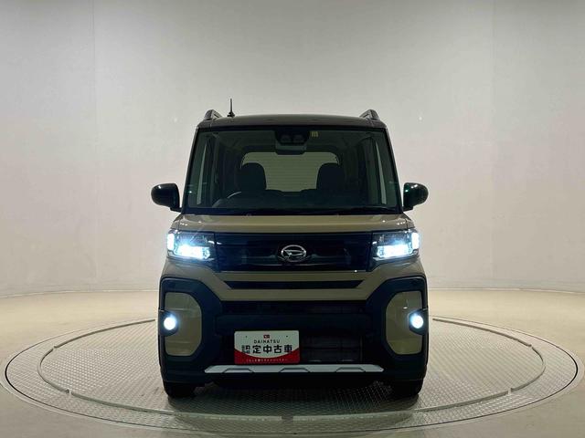 タントファンクロス　バックモニター対応カメラ　シートヒーターＬＥＤオートライト　電動パーキングブレーキ　運転席助手席シートヒーター　アルミホイール　キーフリーシステム　　オート電動格納式ドアミラー（広島県）の中古車