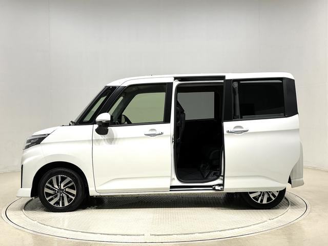 トールカスタムG ステアリングスイッチ バックカメラ キーフリーLEDヘッドランプ・フォグランプ 14インチアルミホイール オートライト プッシュボタンスタート クルーズコントロール コーナーセンサー ウエルカムオープン機能付パワースライドドア バックカメラ(広島県)の中古車