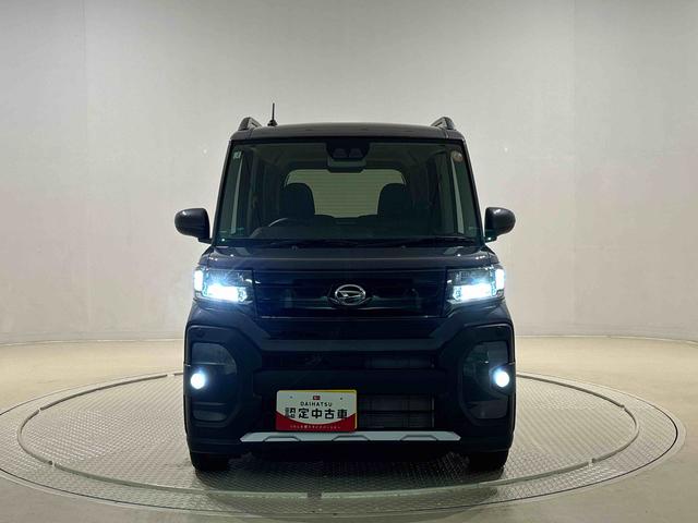 タントファンクロス　２ＷＤ　ＣＶＴ車両側電動スライドドア　キーシステム　キーシステム連動電動格納ドアミラー　運転席・助手席シートヒーター　バックカメラ　電動パーキングブレーキ（広島県）の中古車