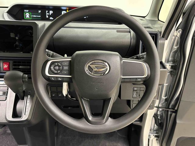 タントＸＬＥＤオートライト　パワースライドドアウェルカムオープン機能　電動パーキングブレーキ　運転席助手席シートヒーター　　フルホイールキャツプ　キーフリーシステム　　オート電動格納式ドアミラー（広島県）の中古車