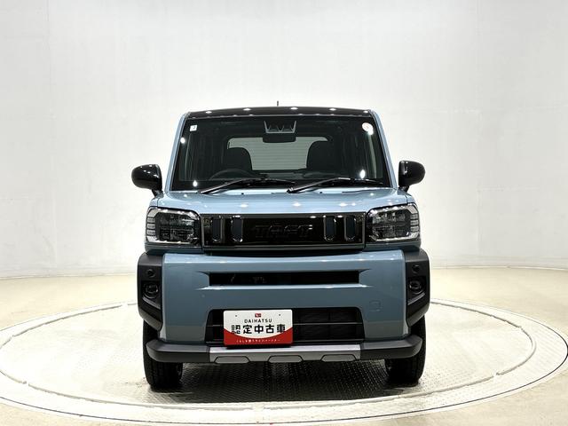 タフトＧターボ　ダーククロムベンチャー　バックモニター対応スカイフィールトップ　クロムパック　メッキパック　シルバーアンダーガーニッシュ　インテリアアクセント　ＬＥＤオートハイビーム＆フォグランプ　電動パーキングブレーキ　バックカメラ　アルミホイール（広島県）の中古車