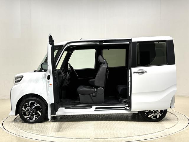 タントカスタムＸＬＥＤオートライト　パワースライドドアウェルカムオープン機能　電動パーキングブレーキ　運転席助手席シートヒーター　アルミホイール　キーフリーシステム　　オート電動格納式ドアミラー（広島県）の中古車