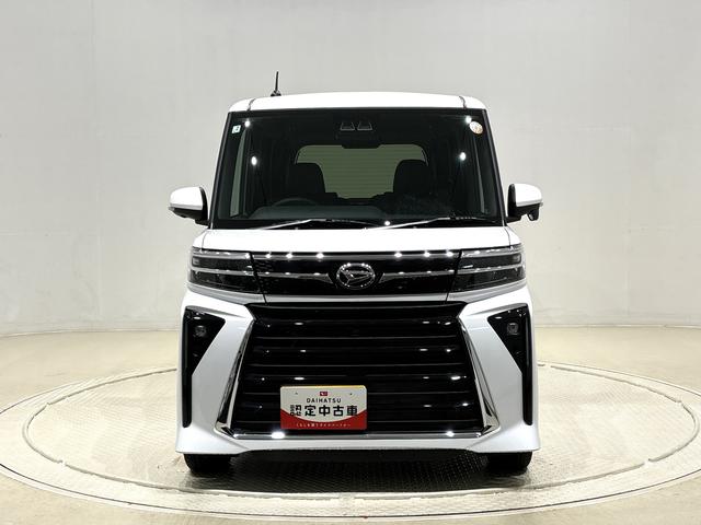 タントカスタムＲＳ　パノラマモニター対応カメラＬＥＤオートライト　パワースライドドアウェルカムオープン機能　オート電動格納式ドアミラー　助手席ロングスライド　助手席イージークローザー　アルミホイール　キーフリーシステム（広島県）の中古車