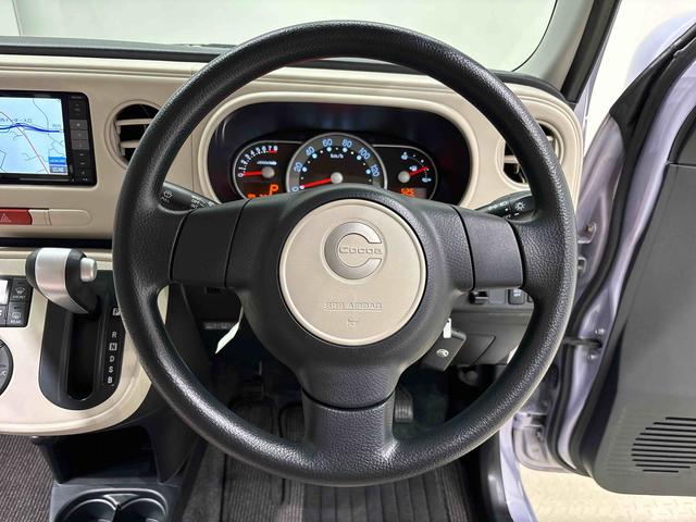 ミラココアココアＸ　　純正７インチナビ　　バックモニター　キーフリー純正７インチナビ　　フルセグ　オートエアコン　　キーフリーフルホイールキャップ　　アイドリングストップ　　電動格納式ドアミラー（広島県）の中古車