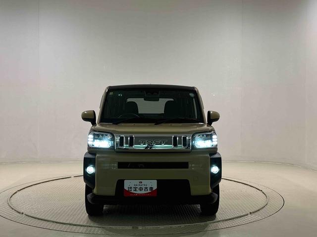 タフトＧターボ　ナビ・バックカメラ・ドライブレコーダー・ＥＴＣまごころ保証１２カ月　車検整備　スカイフィールトップ　ＬＥＤライト　オートハイビーム　フォグランプ　運転席／助手席シートヒーター　　キーフリーシステム　電動パーキングブレーキ　バックカメラ（広島県）の中古車