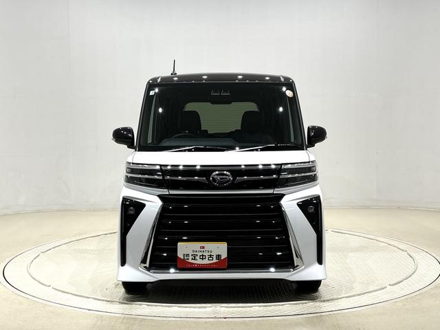 タントカスタムＸ　バックカメラ付き　両側パワースライドドアＬＥＤオートライト　パワースライドドアウェルカムオープン機能　電動パーキングブレーキ　運転席助手席シートヒーター　アルミホイール　キーフリーシステム　　オート電動格納式ドアミラー（広島県）の中古車