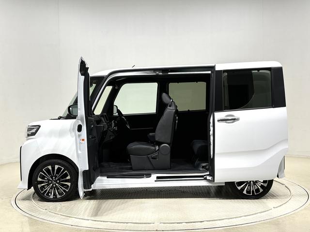 タントカスタムＲＳ　　電子パーキング　　ＬＥＤヘッドライトＬＥＤオートライト　パワースライドドアウェルカムオープン機能　電動パーキングブレーキ　運転席助手席シートヒーター　アルミホイール　キーフリーシステム　　オート電動格納式ドアミラー（広島県）の中古車