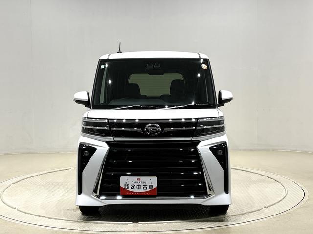 タントカスタムＲＳ　電動パーキングブレーキ　バックカメラ付きＬＥＤオートライト　パワースライドドアウェルカムオープン機能　電動パーキングブレーキ　運転席助手席シートヒーター　アルミホイール　キーフリーシステム　　オート電動格納式ドアミラー（広島県）の中古車