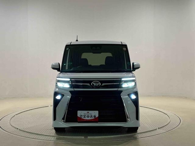 タントカスタムＲＳ　電動パーキングブレーキ　バックカメラ付きＬＥＤオートライト　パワースライドドアウェルカムオープン機能　電動パーキングブレーキ　運転席助手席シートヒーター　アルミホイール　キーフリーシステム　　オート電動格納式ドアミラー（広島県）の中古車