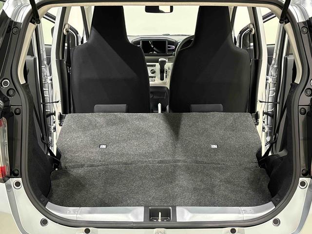 ミライースＸ　ＳＡIII　バックモニター対応カメラＬＥＤヘッドランプ　セキュリティアラーム　コーナーセンサー　１４インチフルホイールキャップ　キーレスエントリー　電動格納式ドアミラー　ショツピングフック　マニュアルエアコン（広島県）の中古車