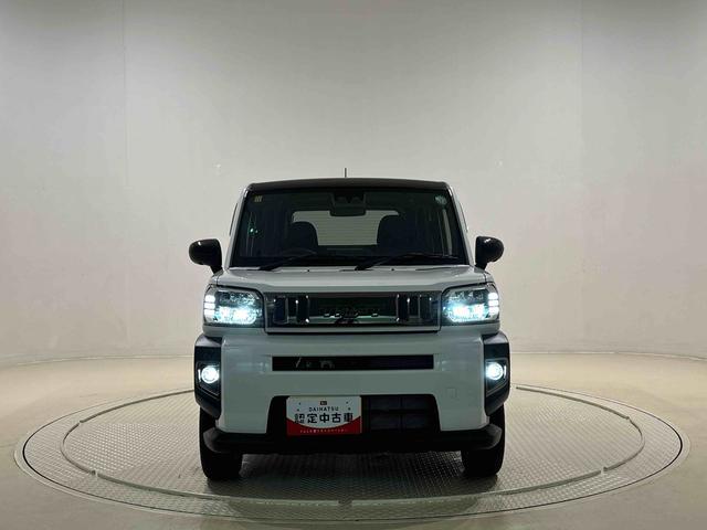 タフトGターボ スタイルパック(ブラック)パノラマモニター全車速追従機能付ACC 電動パーキングブレーキブレーキ オートブレーキホールド機能 運転席・助手席シートヒーター 運転席シートリフター チルトステアリング オートライト キーフリーシステム(広島県)の中古車