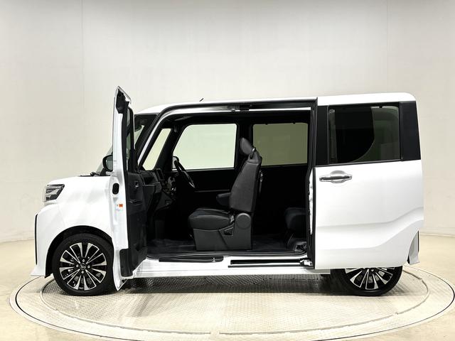 タントカスタムＲＳ　２ＷＤ　ＣＶＴ車両側電動スライドドア　キーフリーシステム　キーフリーシステム連動式電動格納ドアミラー　運転席・助手席シートヒーター　ＬＥＤヘッドランプ＆フォグランプ　ミラクルオープンドア　パノラマモニターカメラ（広島県）の中古車