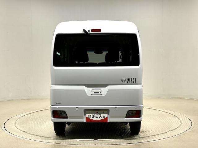 ハイゼットカーゴクルーズ 4WD キーフリーシステム スペアタイヤトップシェイドガラス 12インチフルホイールキャップ コーナーセンサー マニュアルエアコン プッシュボタンスタート 運転席・助手席パワーウィンドウ セキュリティーアラーム サイドアンダードアミラー(広島県)の中古車