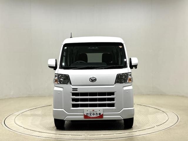 ハイゼットカーゴクルーズ電動格納式カラードドアミラー　トップシェイドガラス　１２インチフルホイールキャップ　コーナーセンサー　キーレスエントリー（広島県）の中古車