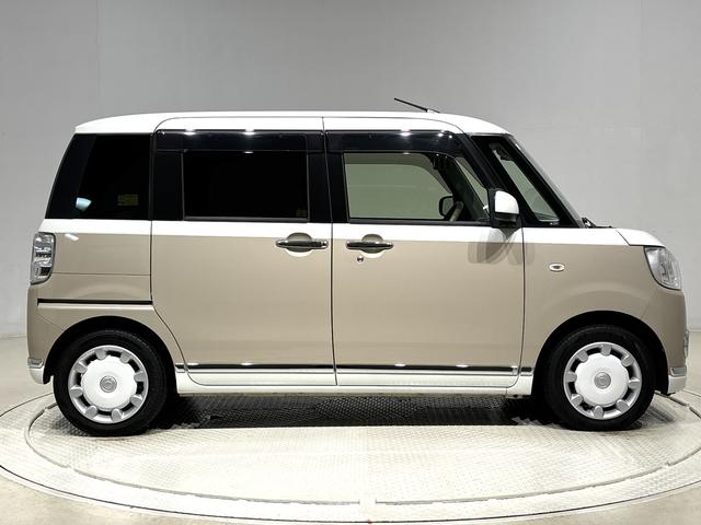 ムーヴキャンバスGメイクアップリミテッド SAIII ナビ ドラレコ ETCLEDヘッドランプ・フォグランプ 置き楽ボックス オートライト プッシュボタンスタート セキュリティアラーム パノラマモニター対応カメラ 両側パワースライドドア(広島県)の中古車