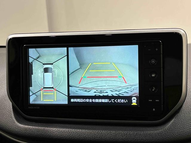 ムーヴカスタム X VS SAIII 7インチナビ 全周囲カメラドライブレコーダー 運転席シートヒーター オートライト オートハイビーム LEDヘッドライト LEDフォグランプ 14インチアルミホイール プッシュボタンスタート オーディオ操作用ステアリングスイッチ(広島県)の中古車