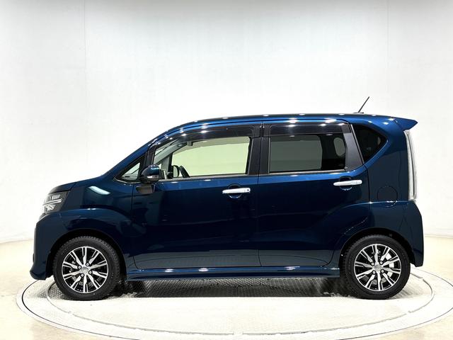 ムーヴカスタム X VS SAIII 7インチナビ 全周囲カメラドライブレコーダー 運転席シートヒーター オートライト オートハイビーム LEDヘッドライト LEDフォグランプ 14インチアルミホイール プッシュボタンスタート オーディオ操作用ステアリングスイッチ(広島県)の中古車