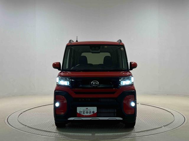 タントファンクロスターボ　９インチディスプレイオーディオＬＥＤオートライト　オート電動格納式ドアミラー　シートヒーター　オートライト　アルミホイール　キーフリーシステム（広島県）の中古車